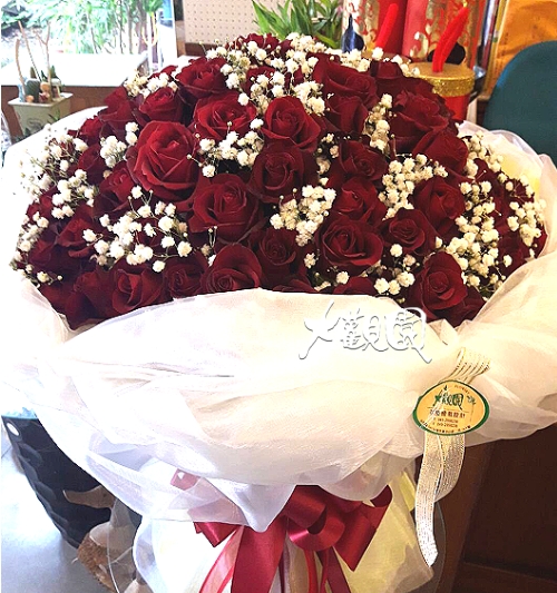 紅玫瑰大型花束 求婚花束