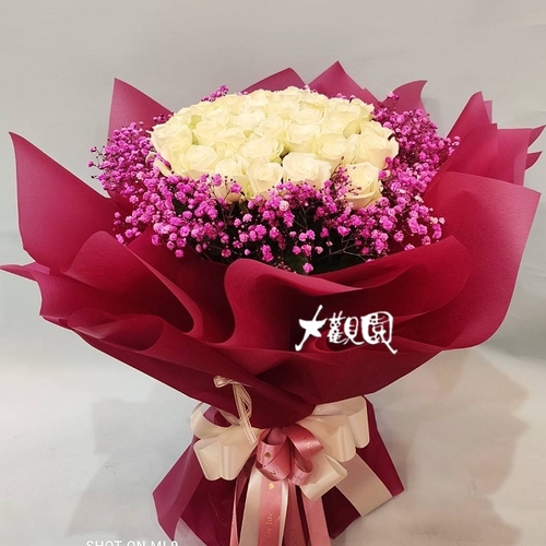 玫瑰花束 情人節 生日花束 埔里大觀園花店